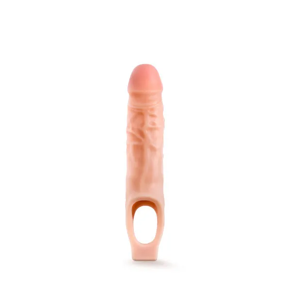 Blush Dildos Performance 9 Inch Cock Sheath Penis Extender Vanilla