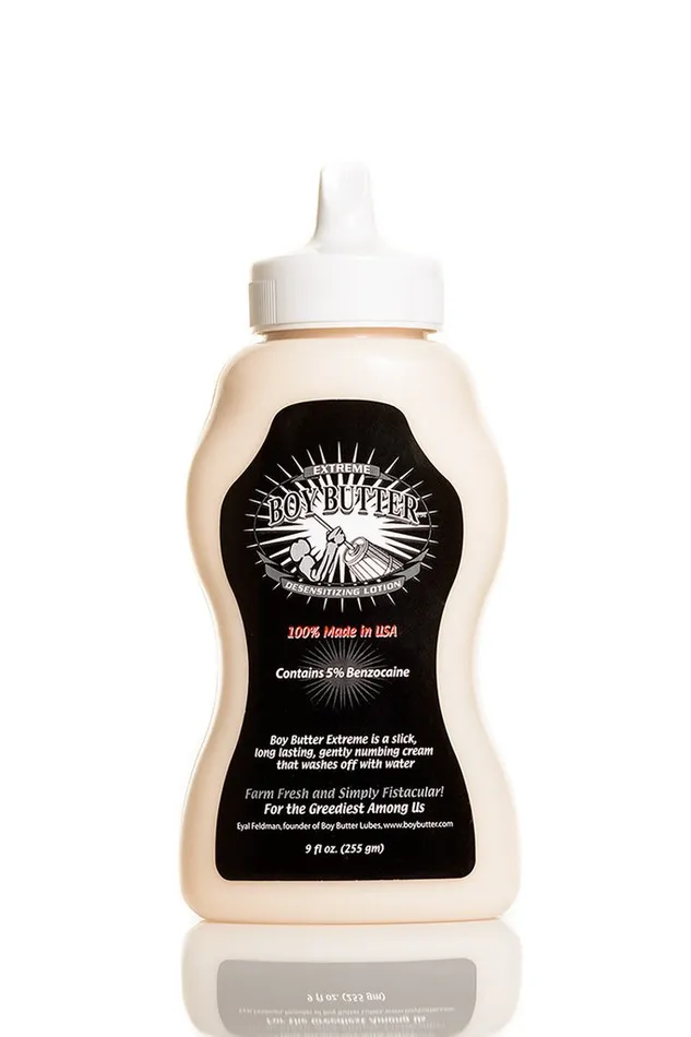 Boy Butter Male Sex Toys Boy Butter Extreme Desensitizing Formula 9 Oz