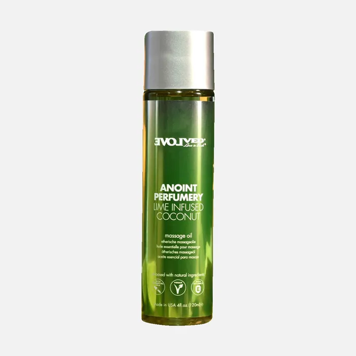 Couples Evolved Anoint Perfumery Massage Oil Lime and Coconut