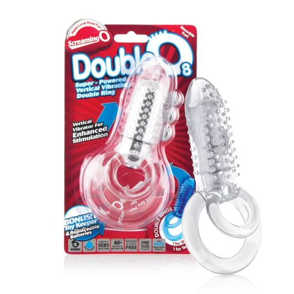 Dildos ItsForMyFriend Screaming O DoubleO 8 Clear