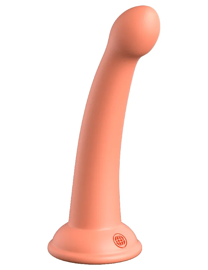 Dillio Platinum Secret Explorer 6 Inch Dildo Peach Pipedream Dildos
