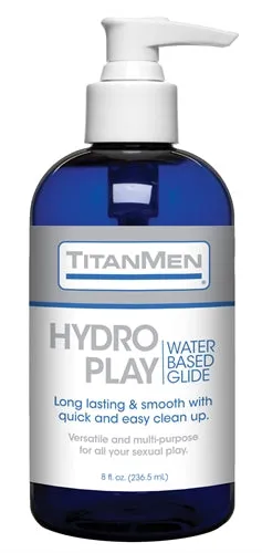 Doc Johnson Couples Titanmen Hydro Play Water Based Glide Bulk 8 Fl Oz