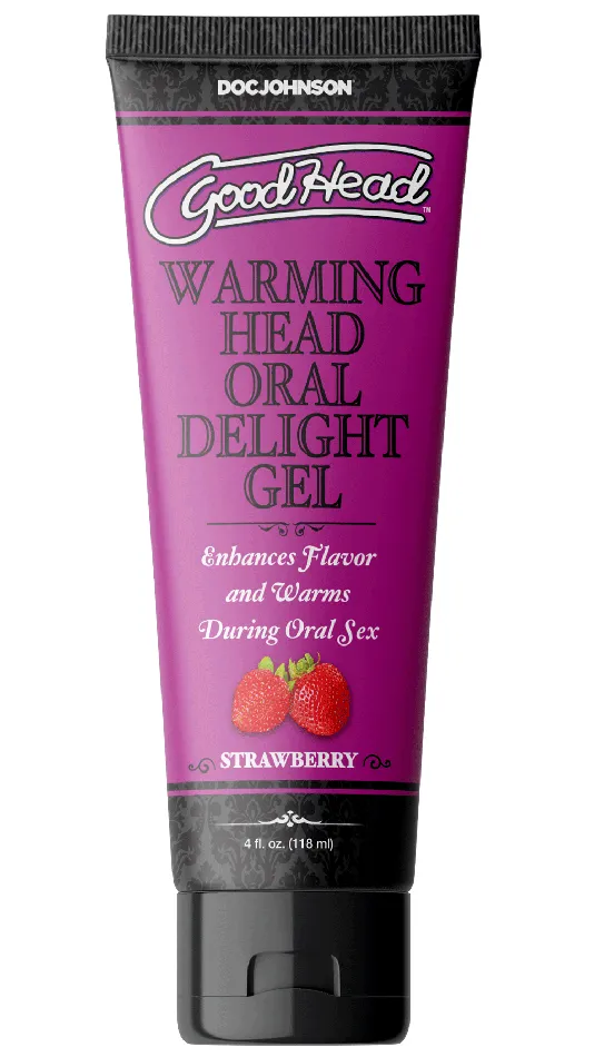 Doc Johnson Goodhead Warming Head Oral Delight Gel Strawberry 4 Fl Oz Enhancers Doc Johnson Goodhead Warming Head Oral Delight Gel Strawberry 4 Fl Oz Enhancers