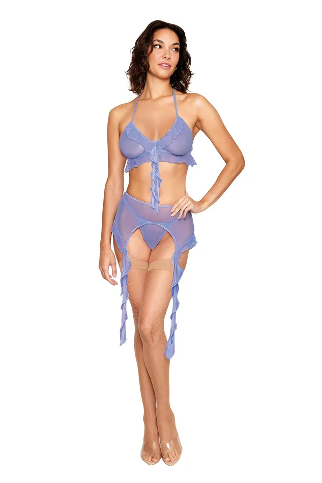 Dreamgirl Bralette With Garter Belt and GString One Size Lavender Haze Male Sex Toys Dreamgirl Bralette With Garter Belt and GString One Size Lavender Haze Male Sex Toys