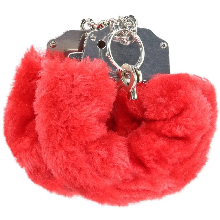 Fetish Fantasy Beginners Furry Cuffs Red Pink Cherry Couples