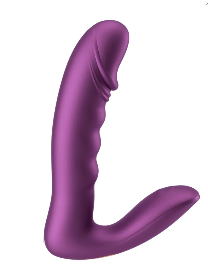 Honey Play Box Rora App Controlled Rotating GSpot Vibrator and Clitoral Stimulator Purple Vibrators