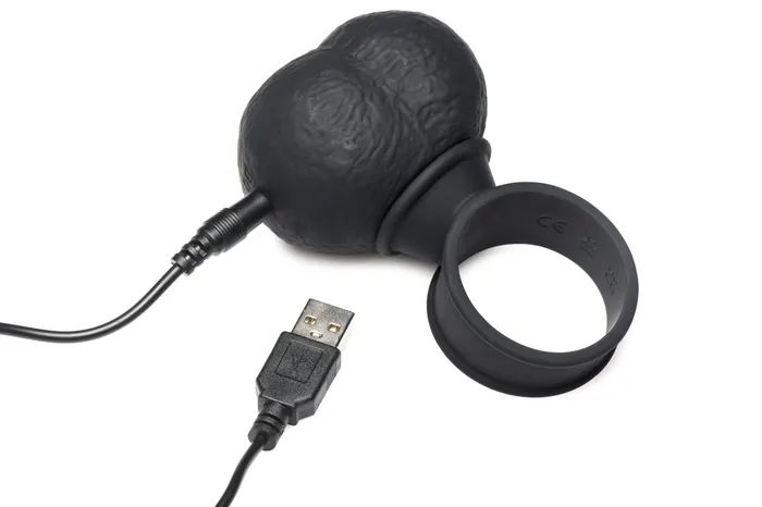Jock Cock Ring 28X Vibrating Silicone Balls X Large Black Jock Couples Jock Cock Ring 28X Vibrating Silicone Balls X Large Black Jock Couples