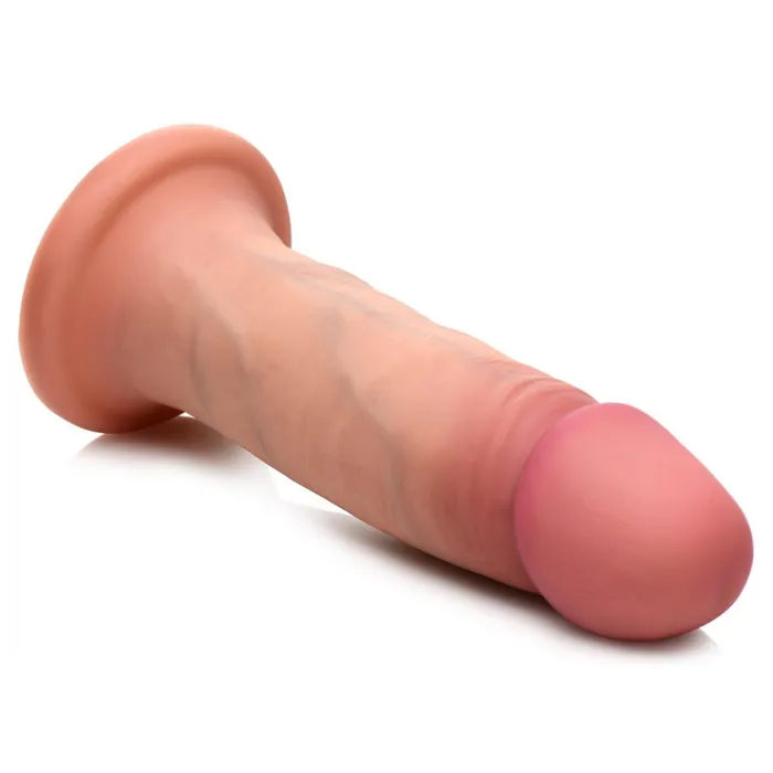 Jock Dildos Jock 6 Dual Density Silicone Dildo Light Jock Dildos Jock 6 Dual Density Silicone Dildo Light