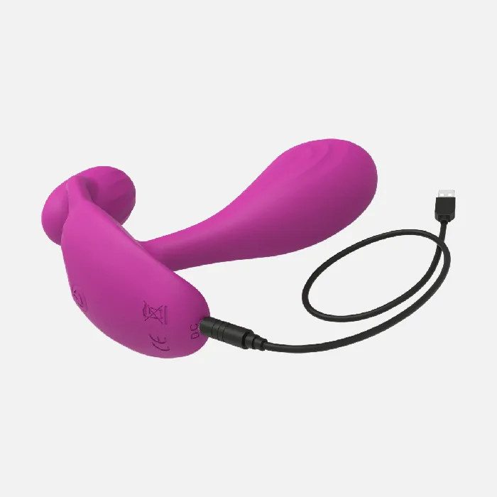 Love to Love Male Sex Toys Witty Double Sided Vibrating Anal Plug Sweet Orchid Love to Love Male Sex Toys Witty Double Sided Vibrating Anal Plug Sweet Orchid