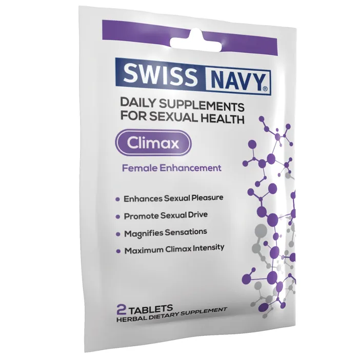 MD Science Lab Enhancers Swiss Navy Climax Female Enhancement 2 Count Single Pack MD Science Lab Enhancers Swiss Navy Climax Female Enhancement 2 Count Single Pack
