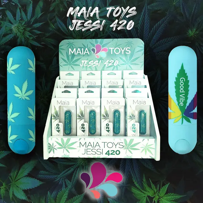 Maia Toys Female Sex Toys Jessi 420 Bullet Tester Display