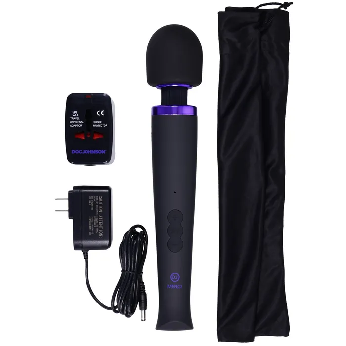 Merci Rechargeable Power Wand Ultra Powerful Silicone Wand Massager Black 2024 Holiday Sale Specials Female Sex Toys Merci Rechargeable Power Wand Ultra Powerful Silicone Wand Massager Black 2024 Holiday Sale Specials Female Sex Toys