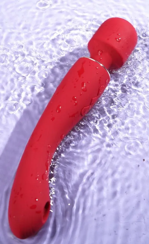 Mini Rechargeable Wand Vibrator Playful Cakes Female Sex Toys