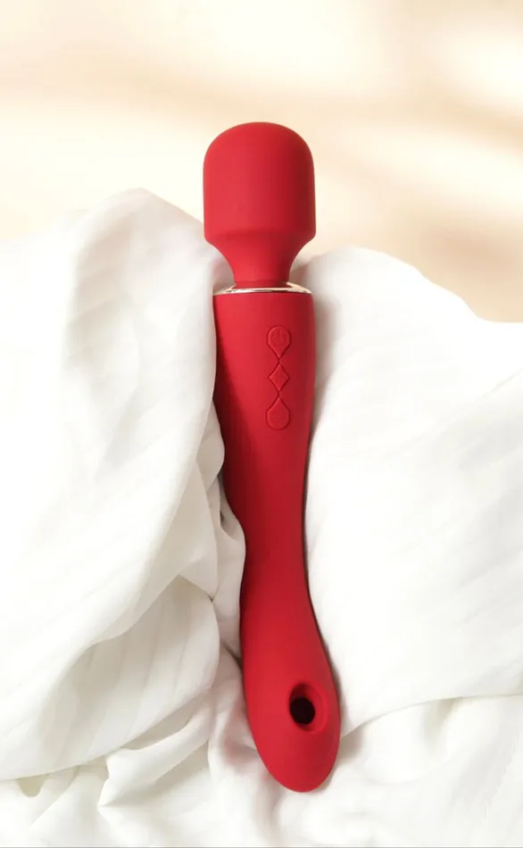 Mini Rechargeable Wand Vibrator Playful Cakes Female Sex Toys