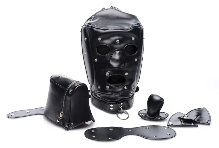 Muzzled Universal BDSM Hood With Removable Muzzle 2024 Holiday Sale Male Sex Toys Muzzled Universal BDSM Hood With Removable Muzzle 2024 Holiday Sale Male Sex Toys