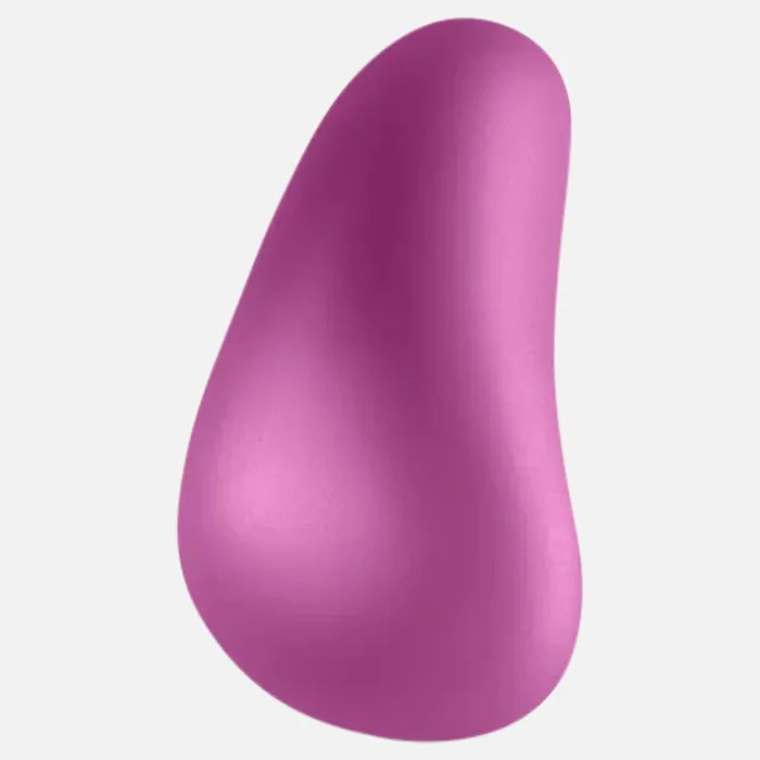NS Novelties Vibrators Seduction Mila Palm Vibrator Metallic Dusty Rose