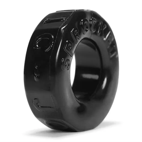 Oxballs Anal Sprocket Cockring Atomic Jock Black