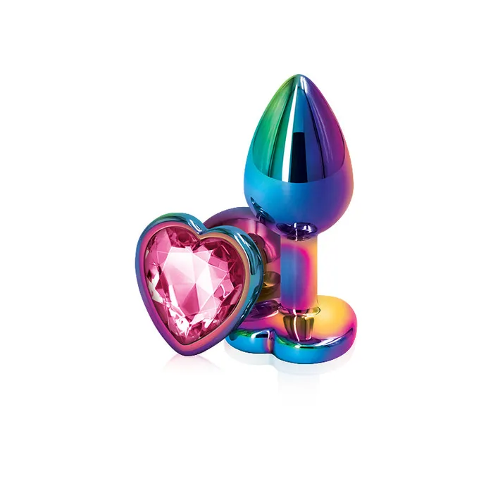 Rear Assets Multicolor Heart Small Pink nsnovelties Anal