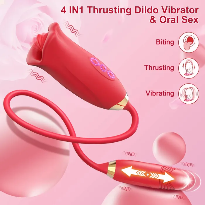 RoseBabeCo Vibrators HEATED MOUTH MASTER