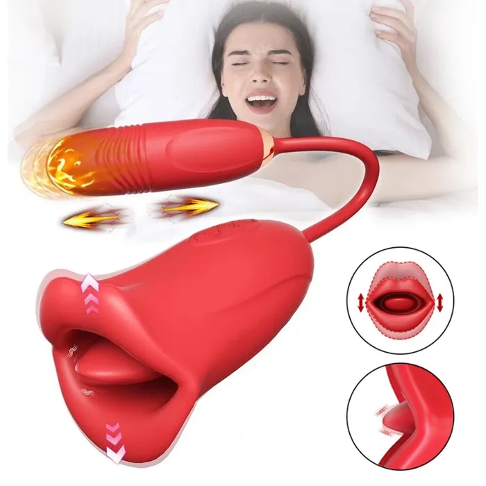 RoseBabeCo Vibrators HEATED MOUTH MASTER