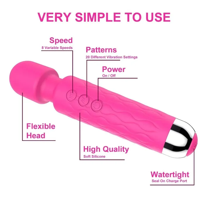 RoseBabeCo Vibrators THE EVERYTHING WAND