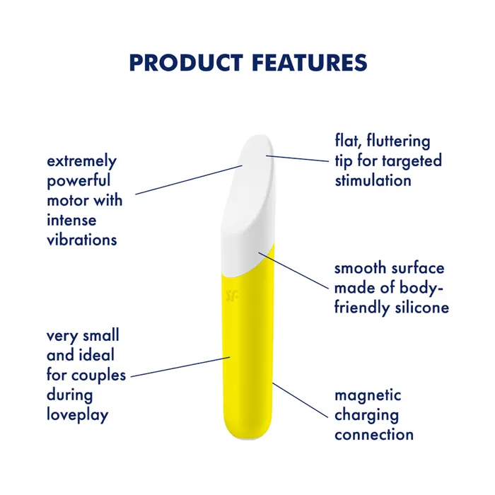 Satisfyer Vibrators Satisfyer Ultra Power Bullet 7 Yellow