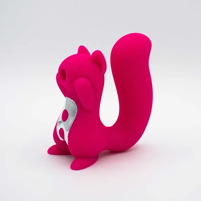 Screaming Squirrel Air Pulse and GSpot Vibrator Pink Natalies Toy Box Vibrators