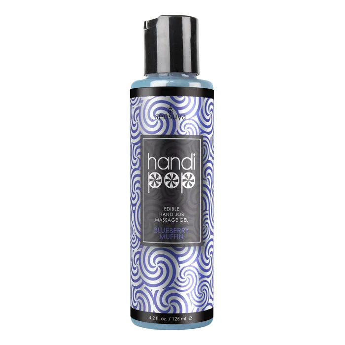 Sensuva Enhancers Handipop Edible Handjob Massage Gel Blueberry Muffin 42 Fl Oz Sensuva Enhancers Handipop Edible Handjob Massage Gel Blueberry Muffin 42 Fl Oz