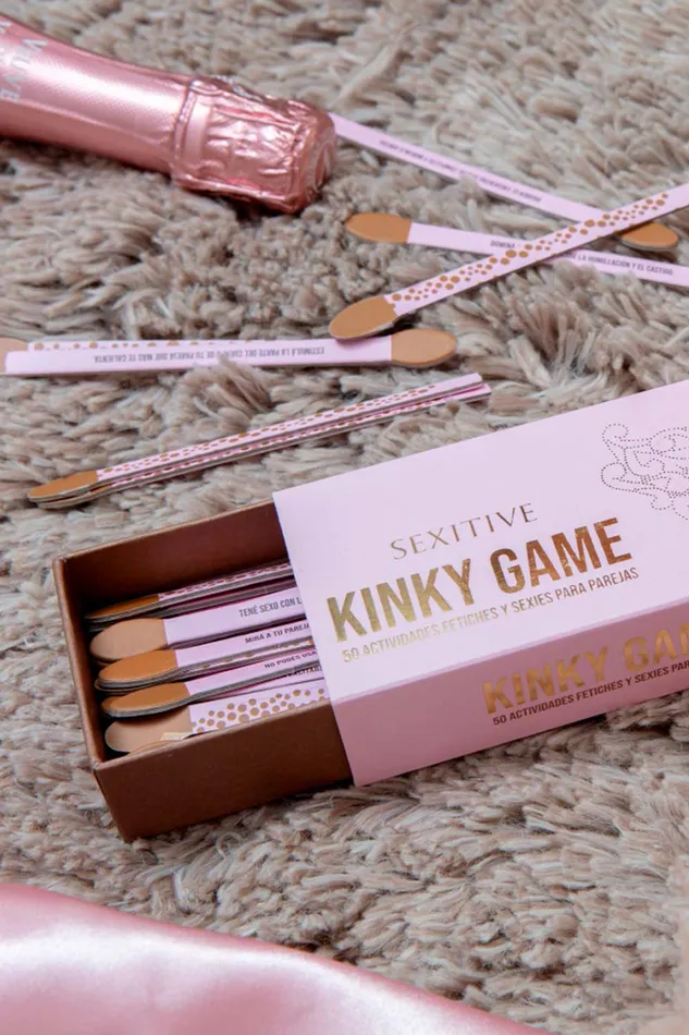 Sexitive Games KINKY GAME 50 Actividades Fetiches y Sexies para Parejas