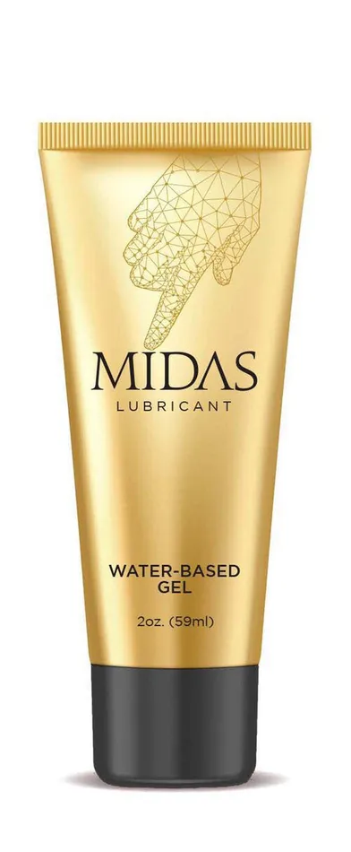 Sexual Health Wellbeing Little Genie Midas Lubricant WaterBased Gel 2 Fl Oz