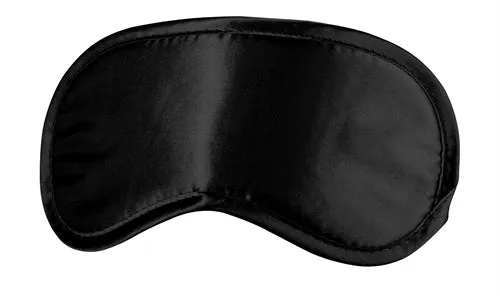 Shots Anal Soft Eyemask Black