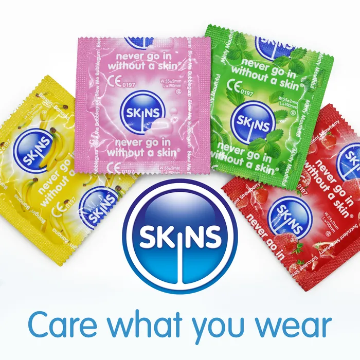 Skins Enhancers Skins Condoms Flavours 4 Pack Skins Enhancers Skins Condoms Flavours 4 Pack