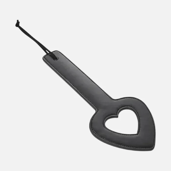 Sportsheets Anal Sex Mischief Shadow Heart Paddle Black