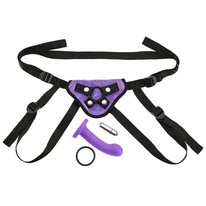 Strap on Harness Kit Purple Cloud 9 Novelties Female Sex Toys