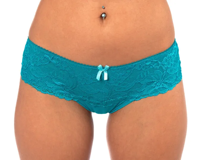 Sunset Intimates Vibrators Amour Panties in Blue