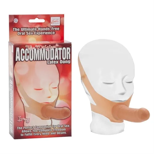 The Original Accommodator Latex Dong Ivory CalExotics Dildos