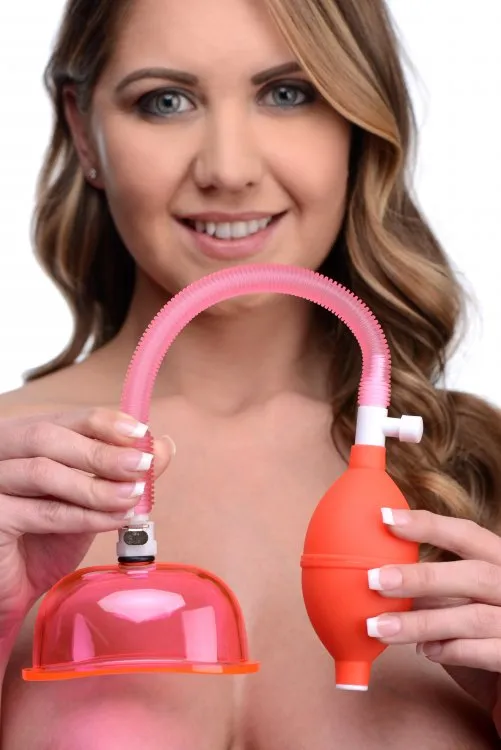 Vaginal Pump With 38 Inch Small Cup XR Brands Male Sex Toys