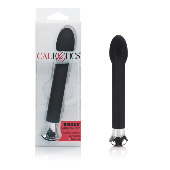 Vibrators 10Function Risque Tulip Black CalExotics