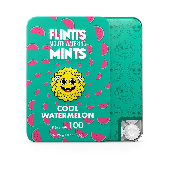 Vibrators Flintts Mints Flintts Mouth Mints Cool Watermelon FStrength 100